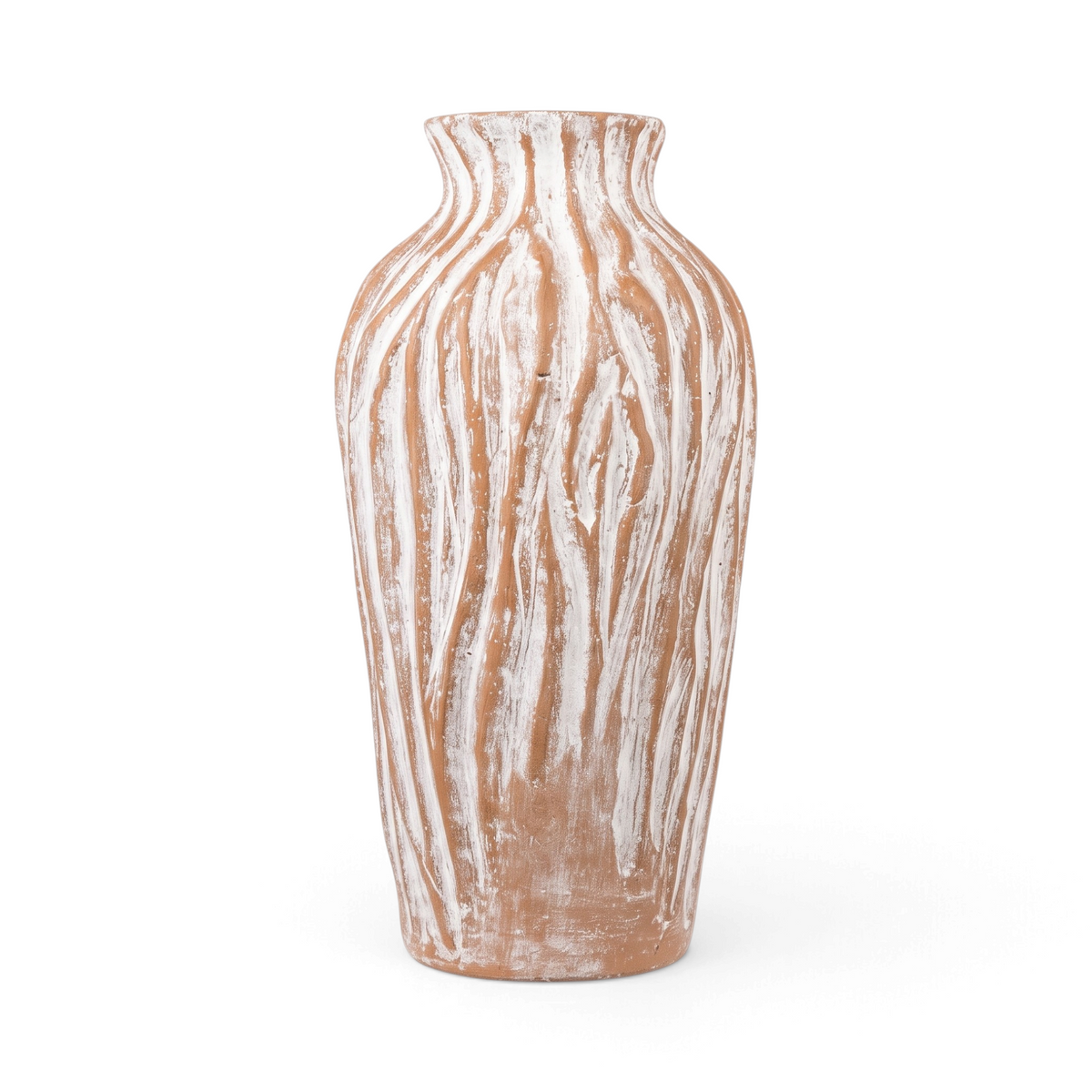 Medium Pottery Terracotta Serat Pohon