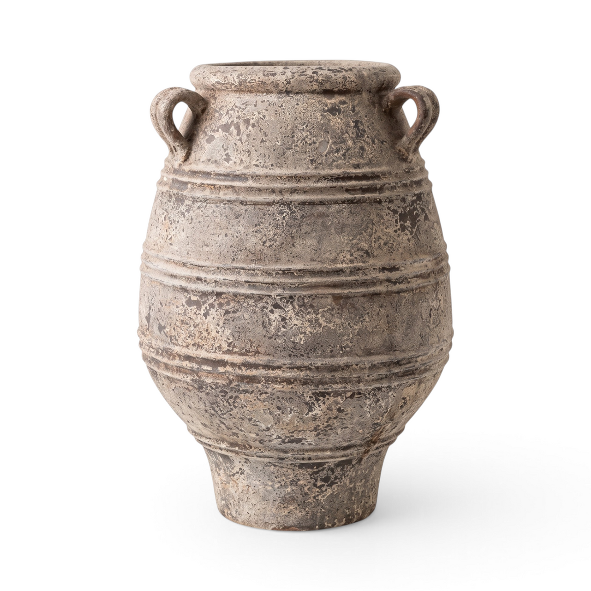 Giant Pottery Terracotta Gentong Garis Bibir Tebal