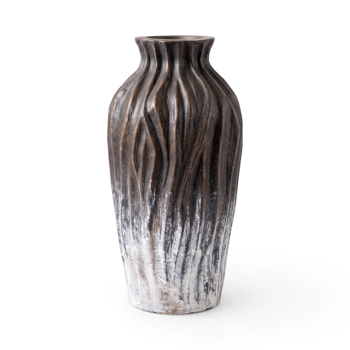 Medium Pottery Terracotta Serat Pohon