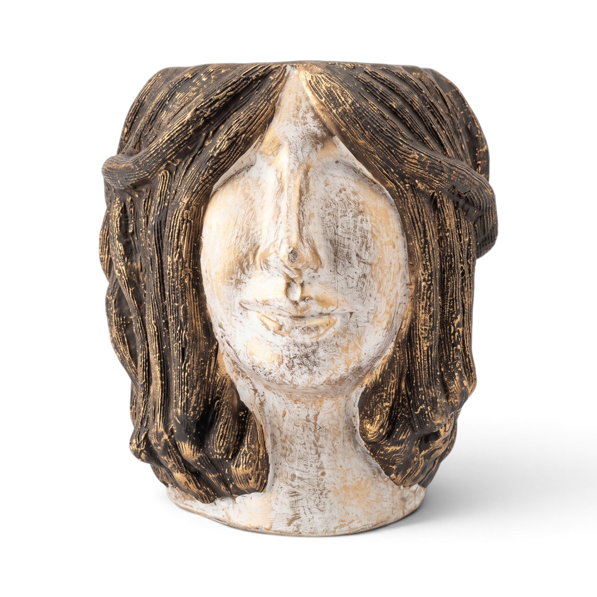 Medium Pottery Terracotta Face Chandraleka