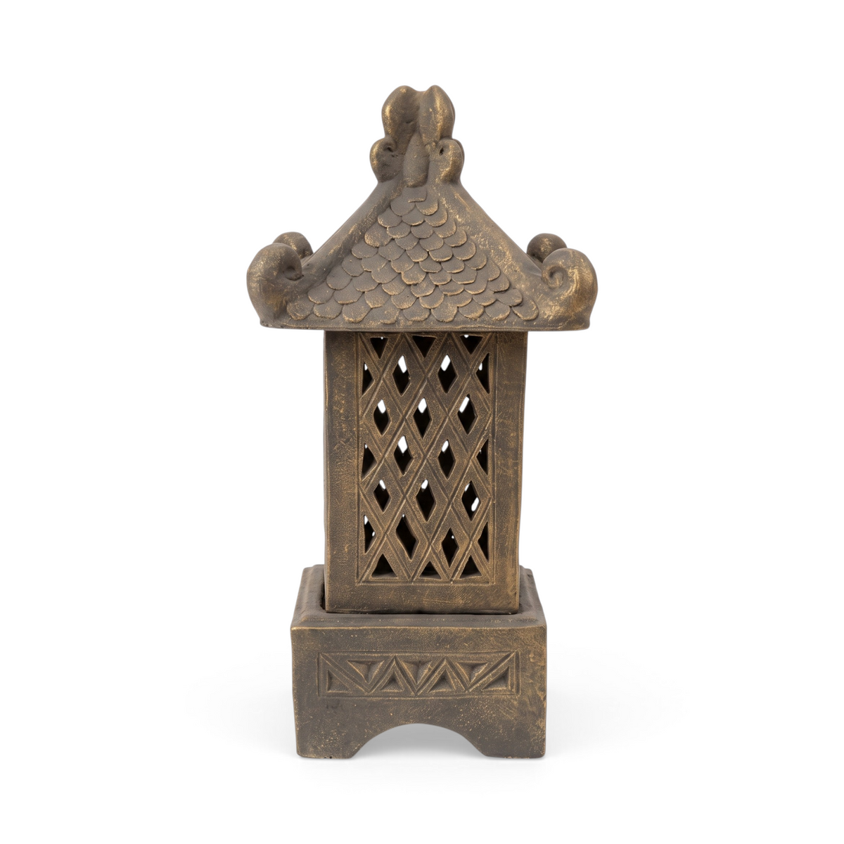 Lantern Terracotta Klasik Pagoda